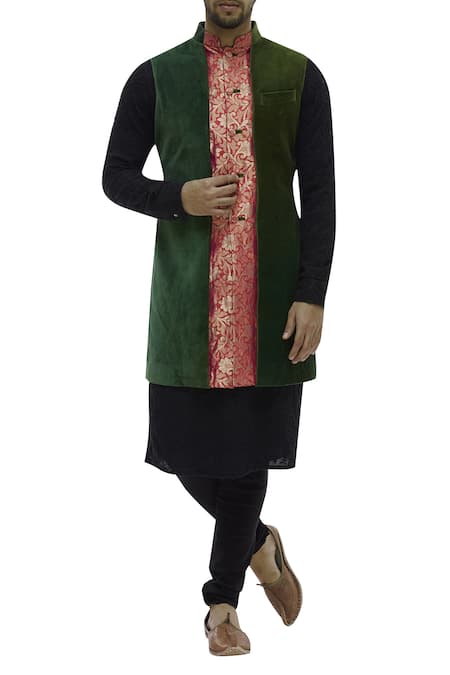 Gaurav Katta Banarasi Nehru Jacket 
