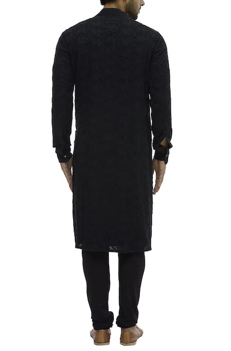 Gaurav Katta Chikankari Embroidered Kurta