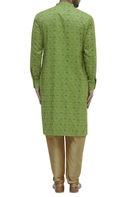 Gaurav Katta Woven Kurta 