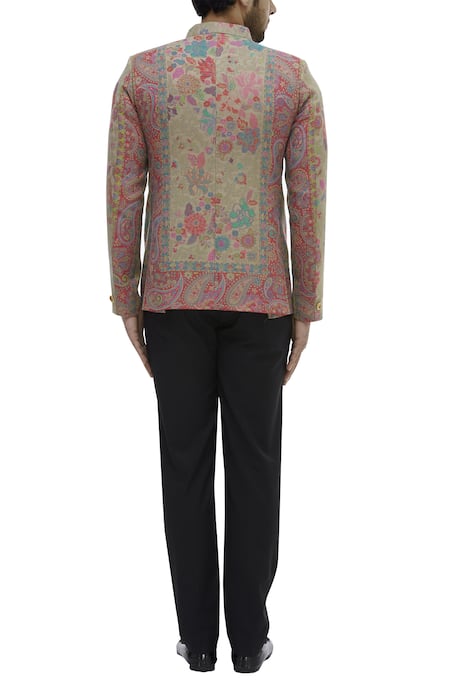 Gaurav Katta Pashmina Bandhgala 