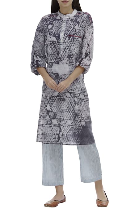 Rahul Singh Shibori Kurta Set 