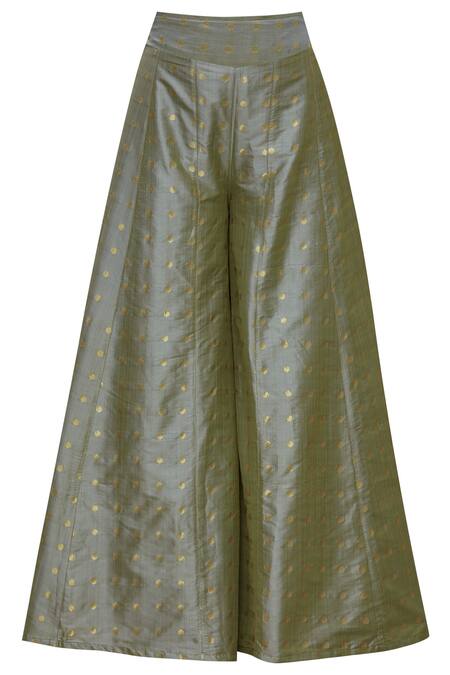 Shop Samyukta Singhania Yellow Brocade Straight Kurta Set Online at Aza Fashions Shop_Samyukta Singhania_Yellow Brocade Straight Kurta Set_Online_at_Aza_Fashions