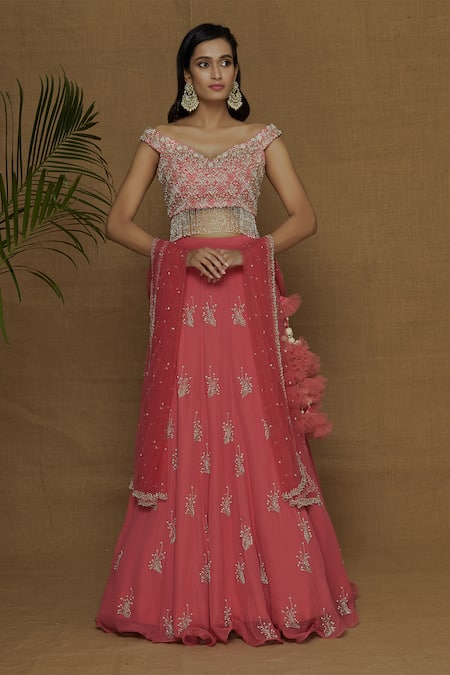 Aariyana Couture Embellished Lehenga Set 