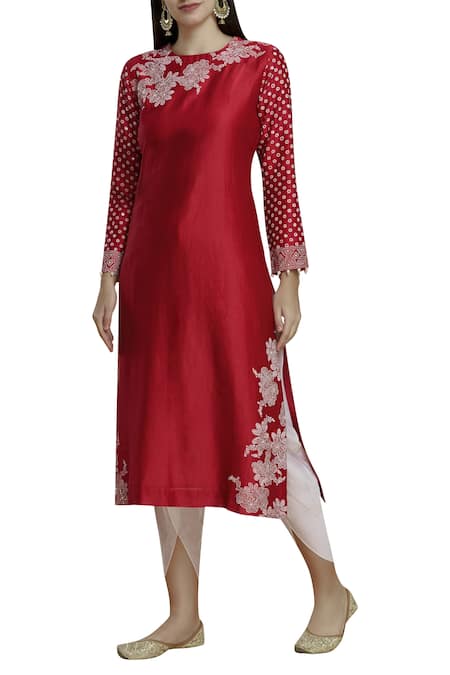 Seema Nanda Chanderi Kurta  