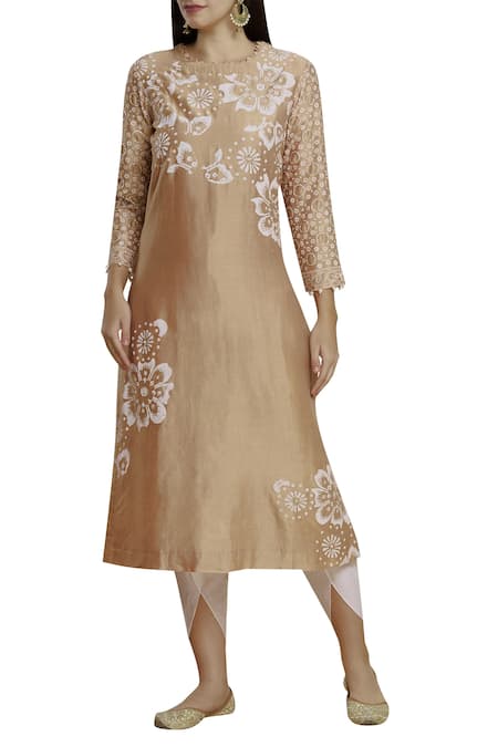 Seema Nanda Chanderi Kurta  
