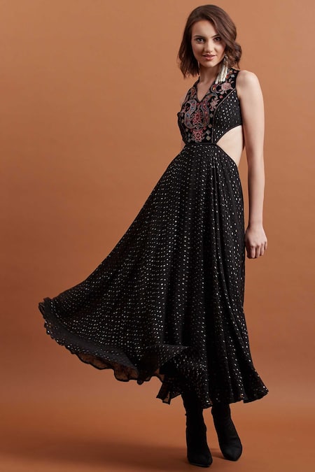 Label RITU KUMAR Black dress XS New with tags | eBay