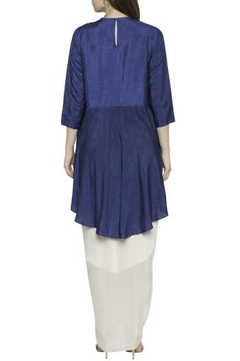 Soup By Sougat Paul Draped Skirt Set 