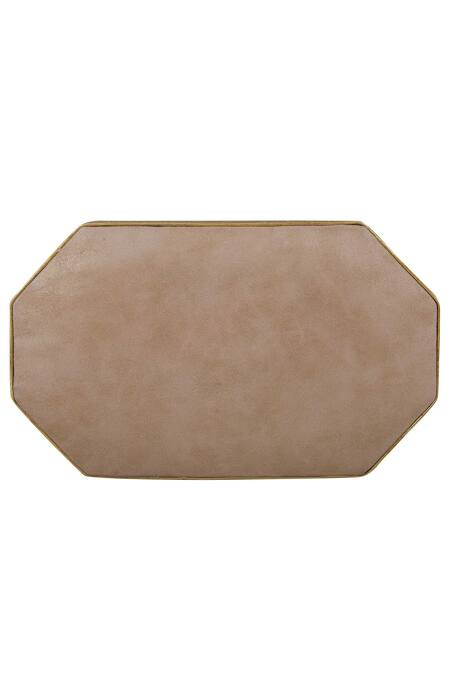 Shop Be Chic Gold Zardozi Handcrafted Metal Clutch Online at Aza Fashions Shop_Be Chic_Gold Zardozi Handcrafted Metal Clutch_Online_at_Aza_Fashions