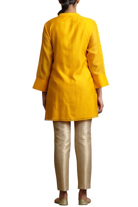 Sue Mue Embroidered Handloom Shirt Tunic 