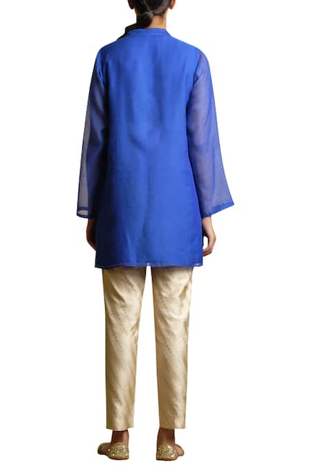 Sue Mue Embroidered Shirt Tunic 