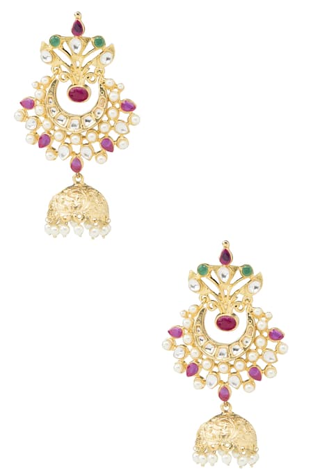 Joyalukkas Gold Earring From Dancing Jhumka Collection : Amazon.in:  Jewellery