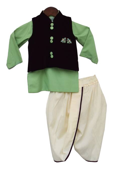 Shop Fayon Kids Wine Cotton, Crepe Embroidery Nehru Jacket Kurta Set Online at Aza Fashions Shop_Fayon Kids_Wine Cotton, Crepe Embroidery Nehru Jacket Kurta Set _Online_at_Aza_Fashions