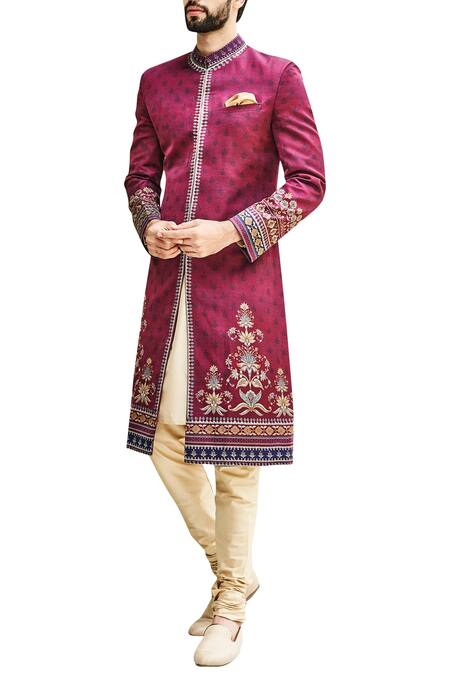 Shop Anita Dongre Samar Sherwani at Aza Fashions Shop_Anita Dongre_Samar Sherwani_at_Aza_Fashions