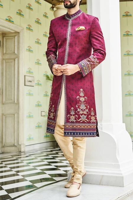Buy Anita Dongre Samar Sherwani at Aza Fashions Buy_Anita Dongre_Samar Sherwani_at_Aza_Fashions