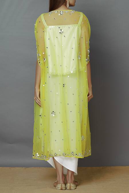 Shop Preeti S Kapoor White Net, Dupion Square Neck Embellished Jacket Skirt Set at Aza Fashions Shop_Preeti S Kapoor_White Net, Dupion Square Neck Embellished Jacket Skirt Set_at_Aza_Fashions