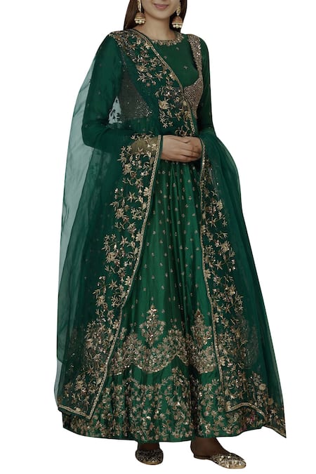 Astha Narang Embroidered Anarkali Set 