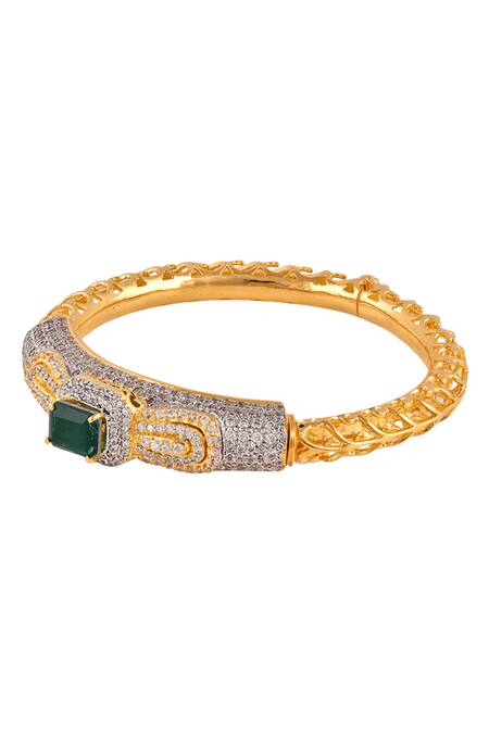 Tsara Gold Plated Crystal Bracelet