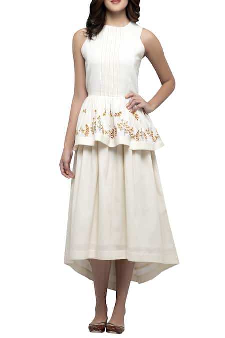 SHORT WEDDING DRESS With Asymmetric Layered Peplum. Peplum Sleeveless  Wedding Dress. Open Back Wedding Dress. Short Cocktail Dress - Etsy