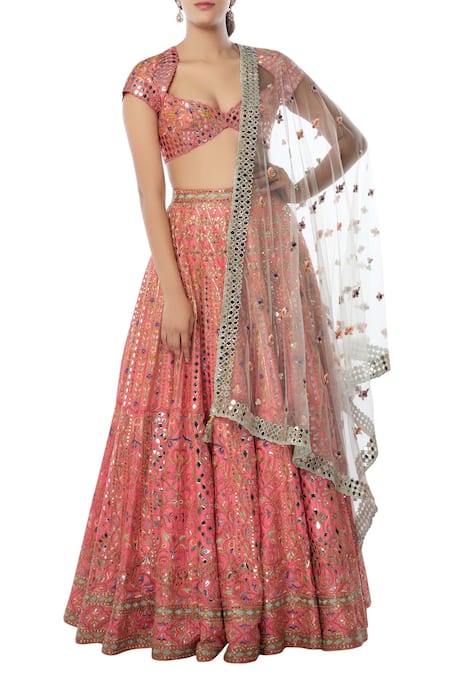 Tamanna Punjabi Kapoor Embroidered Bridal Lehenga Set 