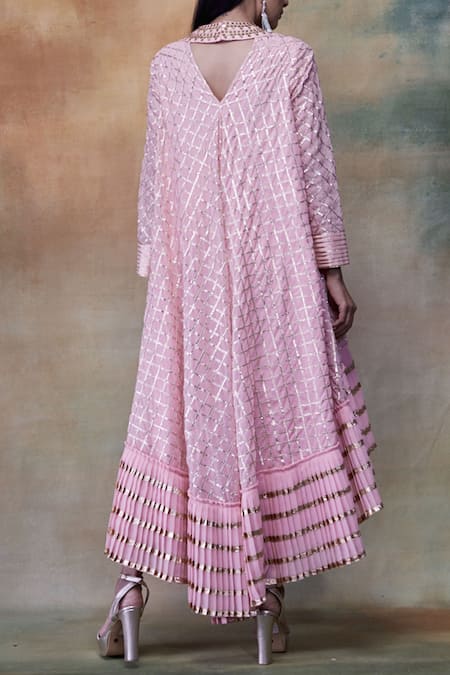 Vvani By Vani Vats Embroidered Dhoti Kurta Set 