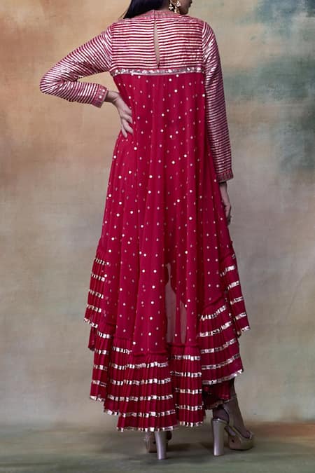 Vvani By Vani Vats Embroidered Dhoti Kurta Set 