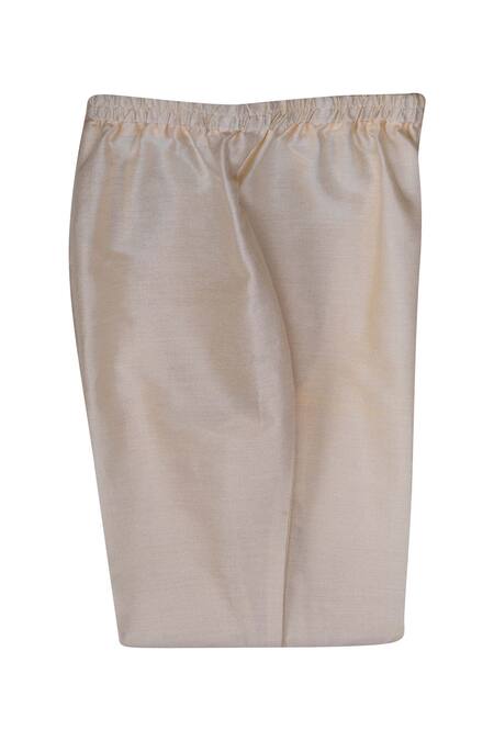 Minikin_Blue Cotton, Silk Sequins, Embroidery Printed Kurta Set_Online_at_Aza_Fashions