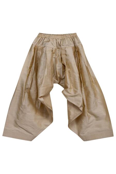 Shop_Minikin_Green Cotton, Silk Printed Jacket Kurta Set _Online_at_Aza_Fashions