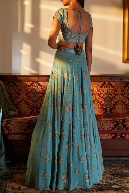 Sana Barreja Embroidered Lehenga Set 