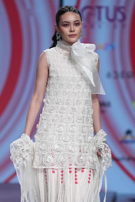 Nidhika Shekhar Striped Dress 