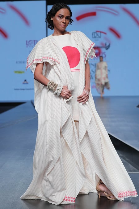 Nidhika Shekhar Handwoven Cotton Dress 
