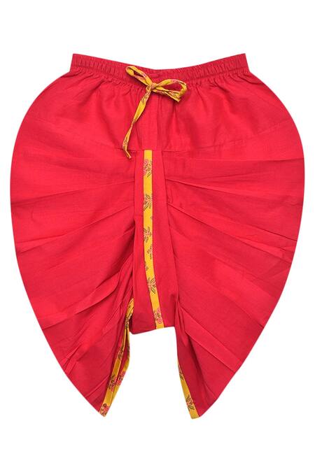 Shop_Tiber Taber_Yellow 100% Cotton Angarkha Kurta Set _Online_at_Aza_Fashions