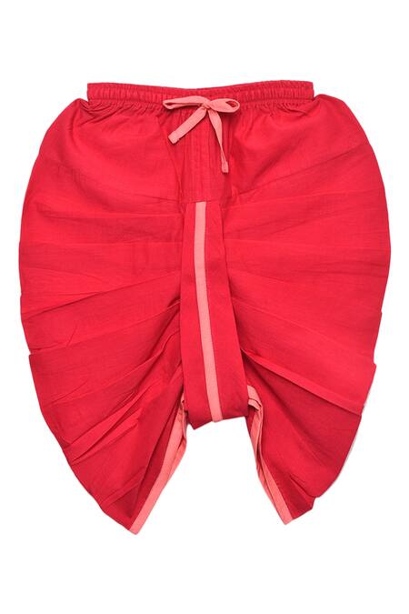 Shop_Tiber Taber_Pink 100% Cotton Angarkha Kurta Set _Online_at_Aza_Fashions