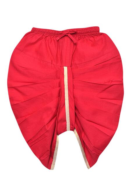 Shop_Tiber Taber_Pink 100% Cotton Angarkha Kurta Set _Online_at_Aza_Fashions