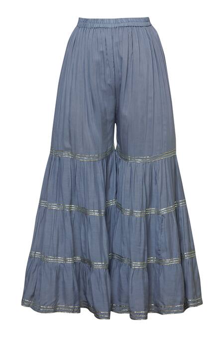 Shop Abhi Singh Purple Silk Round Embroidered Kurta Sharara Set Online at Aza Fashions Shop_Abhi Singh_Purple Silk Round Embroidered Kurta Sharara Set _Online_at_Aza_Fashions