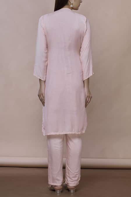 Abhi Singh Silk Embroidered Kurta Set 