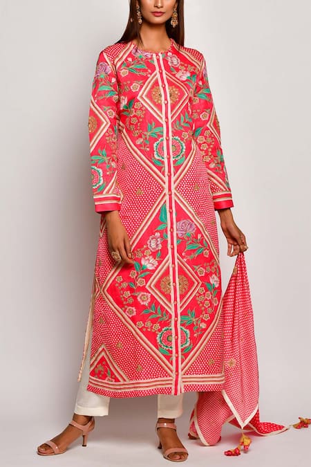 Swati Vijaivargie Printed Kurta   