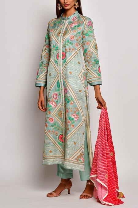 Swati Vijaivargie Printed Kurta   