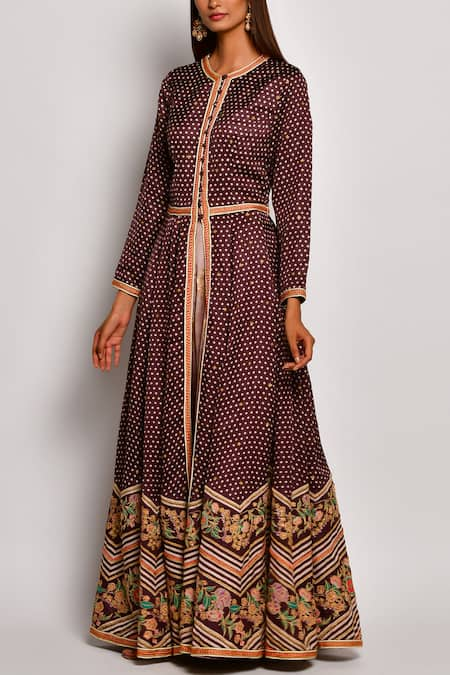 Swati Vijaivargie Printed Anarkali Set 