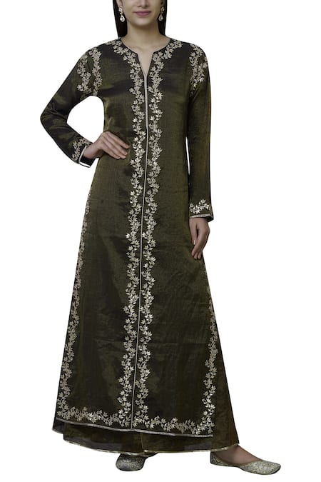 Nini Mishra Embroidered Long Kurta 