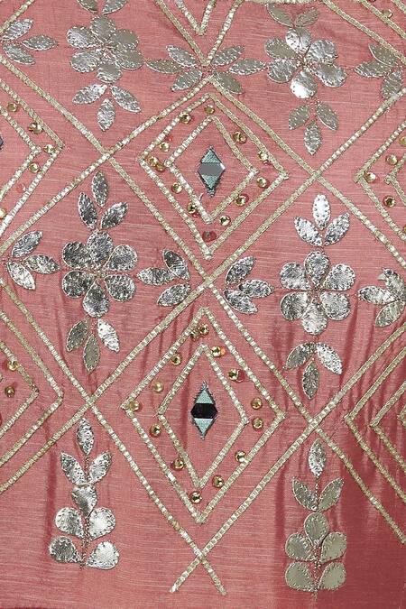 Abhi Singh Pink Georgette Round Embroidered Anarkali With Dupatta at Aza Fashions Abhi Singh_Pink Georgette Round Embroidered Anarkali With Dupatta _at_Aza_Fashions