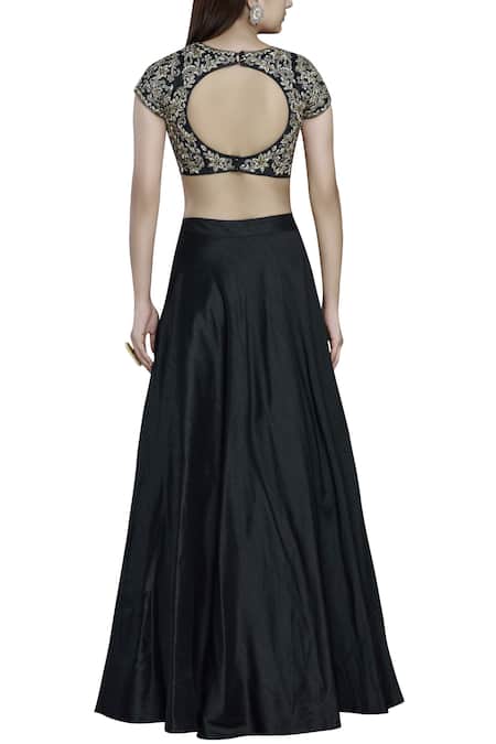 Esha Koul Silk Lehenga Set 