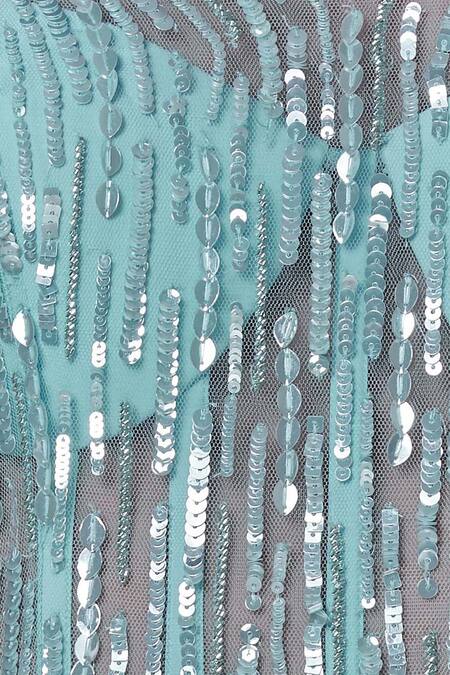 Manish Malhotra Blue Net Embellished Jumpsuit at Aza Fashions Manish Malhotra_Blue Net Embellished Jumpsuit_at_Aza_Fashions