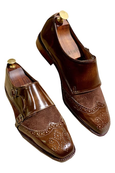 Artimen Double Strap Monk Shoes 