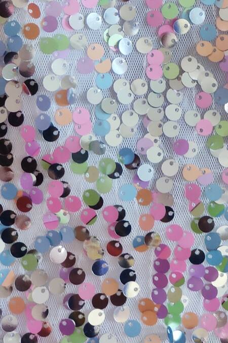 Buy_Little Secrets_Purple Top Net Sequin With Skirt _Online_at_Aza_Fashions