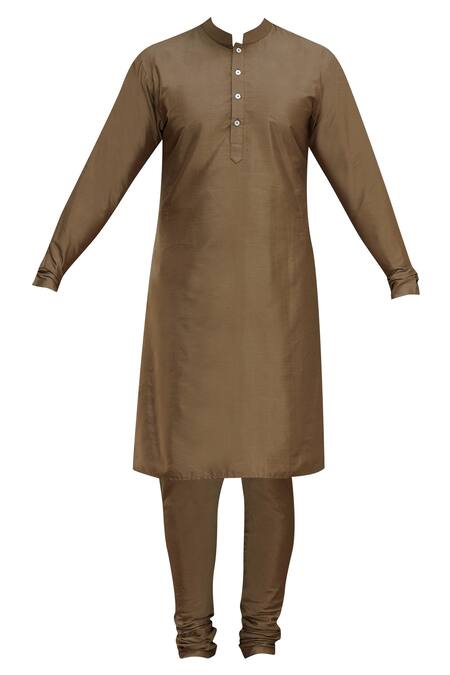 Buy Manish Nagdeo Beige Cotton Silk Bundi Kurta Set Online at Aza Fashions Buy_Manish Nagdeo_Beige Cotton Silk Bundi Kurta Set_Online_at_Aza_Fashions