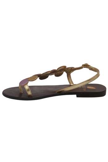 Sole Fry_Pink Sling Back Flat Sandals_Online_at_Aza_Fashions