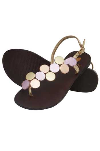 Buy_Sole Fry_Pink Sling Back Flat Sandals_Online_at_Aza_Fashions