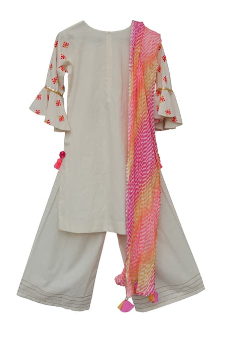Fayon Kids Embroidered Kurta Set 