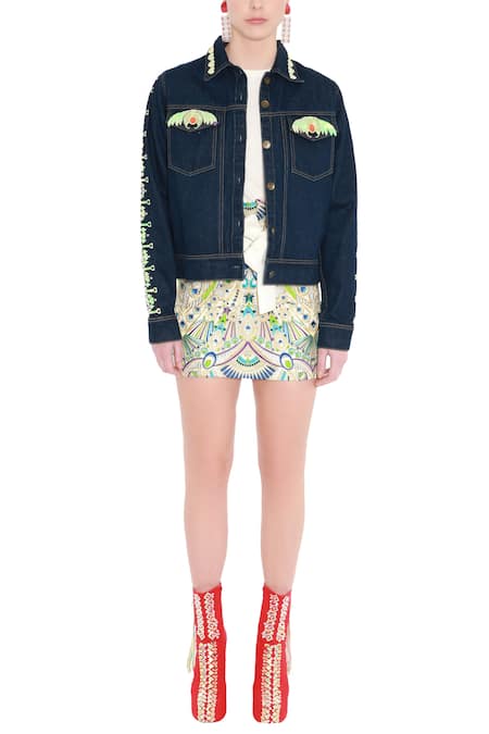 Manish Arora Embroidered Skirt 