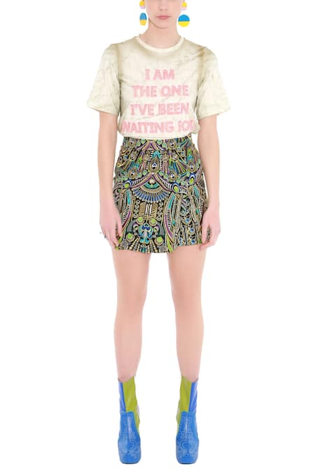 Manish Arora Embroidered Skirt 